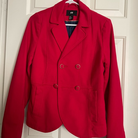 H&M Jackets & Blazers - H&M Blazer - Red